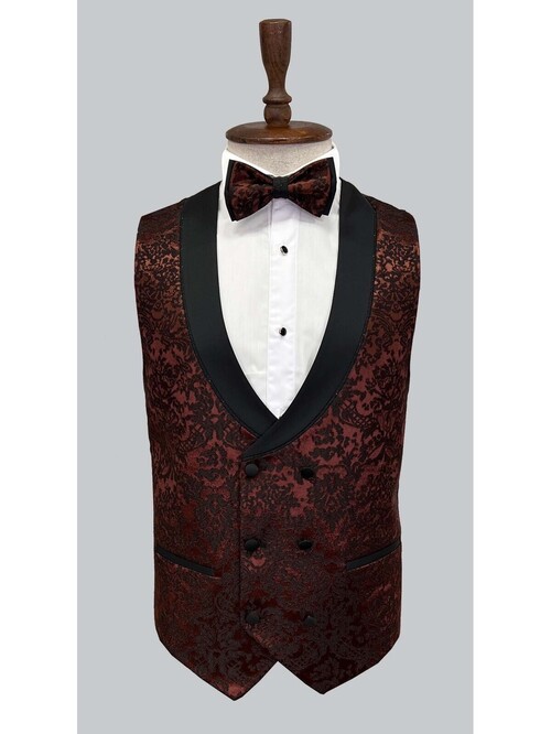 SUIT SARTORIA BROWN TUXEDO 5496