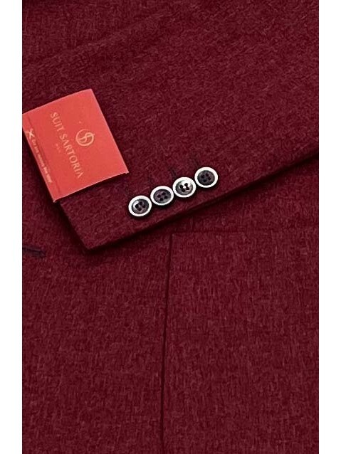 SUIT SARTORIA CLARET RED JACKET 4332