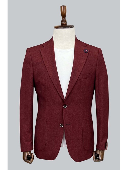 SUIT SARTORIA CLARET RED JACKET 4332