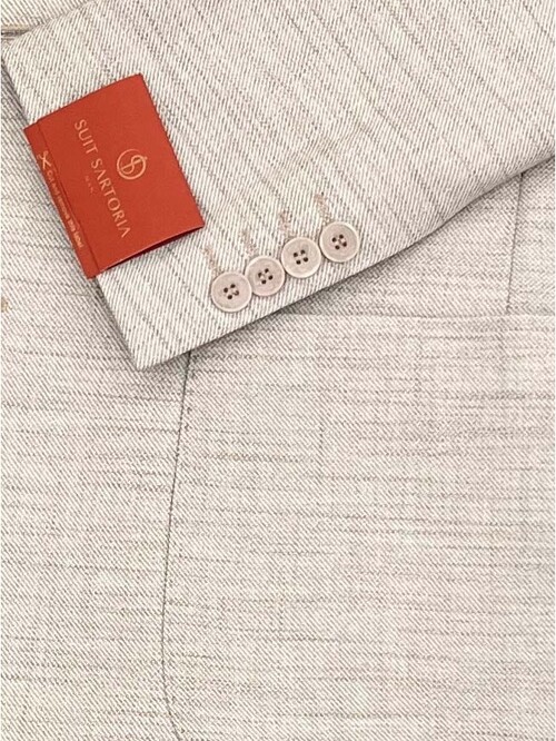 SUIT SARTORIA BEIJE JACKET 4356