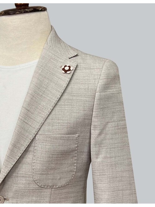 SUIT SARTORIA BEIJE JACKET 4356