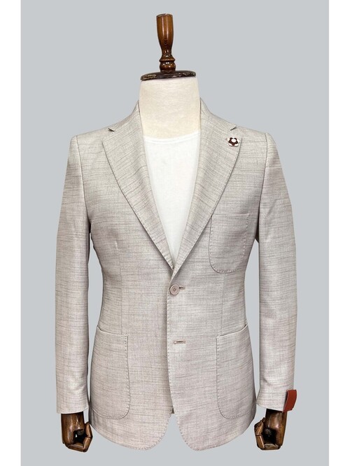 SUIT SARTORIA BEIJE JACKET 4356