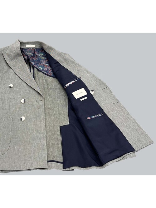 SUIT SARTORIA GREEN DOUBLE BREASTED JACKET 4341