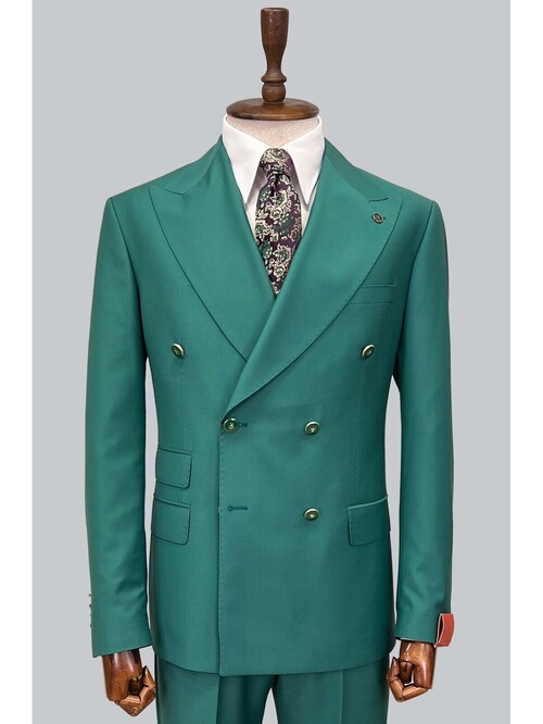 SUIT SARTORIA GREEN SUIT 2379