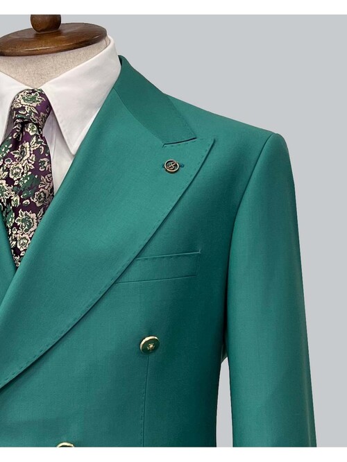 SUIT SARTORIA GREEN SUIT 2379