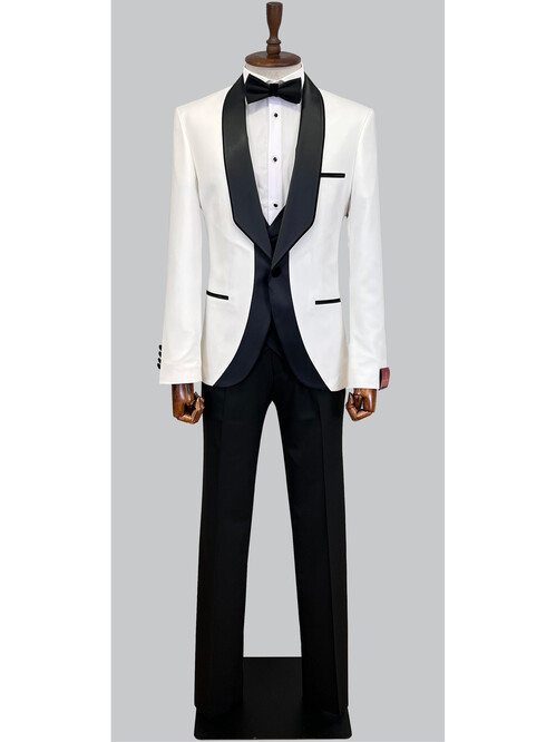 SUIT SARTORIA BEYAZ DAMATLIK 5420