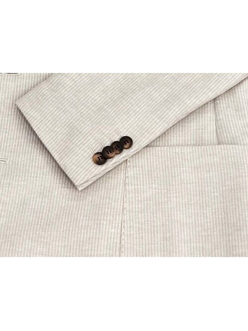 SUIT SARTORIA BEIJE LINEN JACKET 4343