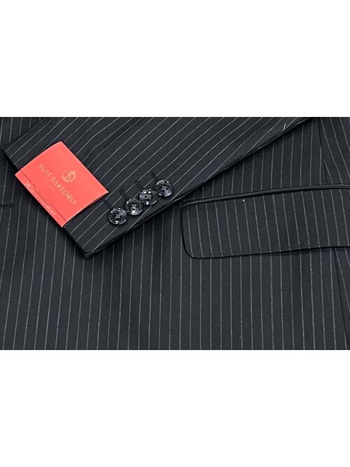 SUIT SARTORIA BLACK SUIT 2381