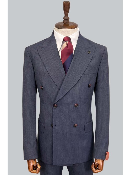 SUIT SARTORIA NAVY BLUE SUIT 2381