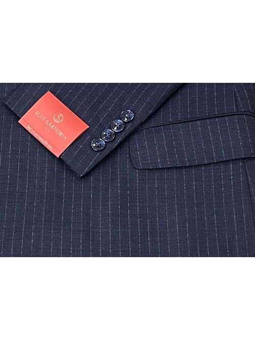 SUIT SARTORIA NAVY BLUE SUIT 2381