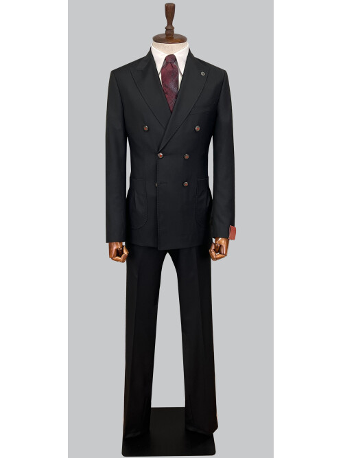 SUIT SARTORIA BLACK SUIT 2386