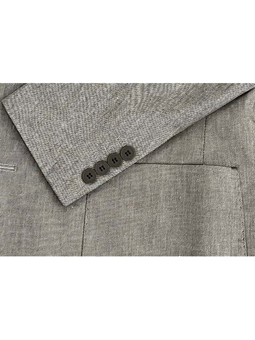 SUIT SARTORIA YEŞİL KETEN CEKET 4344