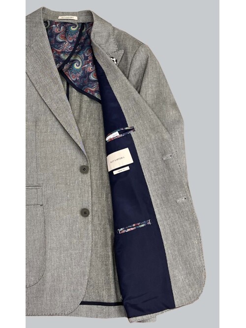 SUIT SARTORIA YEŞİL KETEN CEKET 4344