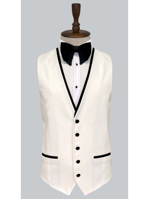 SUIT SARTORIA BEYAZ DAMATLIK 5554