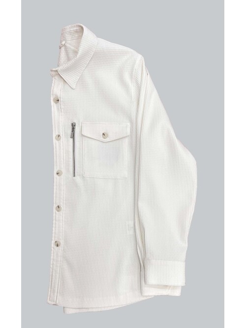 SUIT SARTORIA WHITE OVERSHIRT 4348