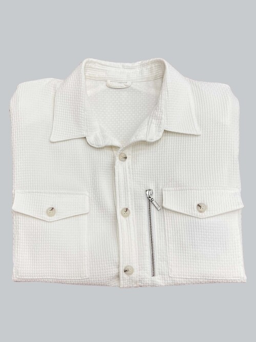 SUIT SARTORIA WHITE OVERSHIRT 4348