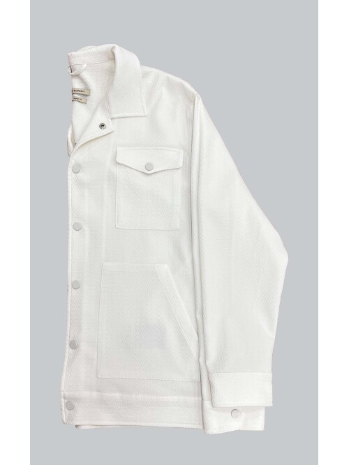 SUIT SARTORIA WHITE OVERSHIRT 4349