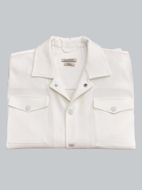 SUIT SARTORIA WHITE OVERSHIRT 4349