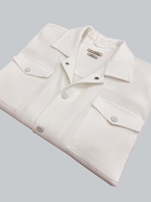 SUIT SARTORIA WHITE OVERSHIRT 4349