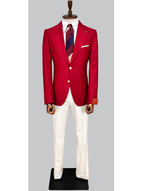 SUIT SARTORIA CLARET RED SUIT 2403