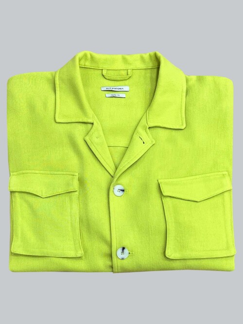 SUIT SARTORIA GREEN OVERSHIRT 4347