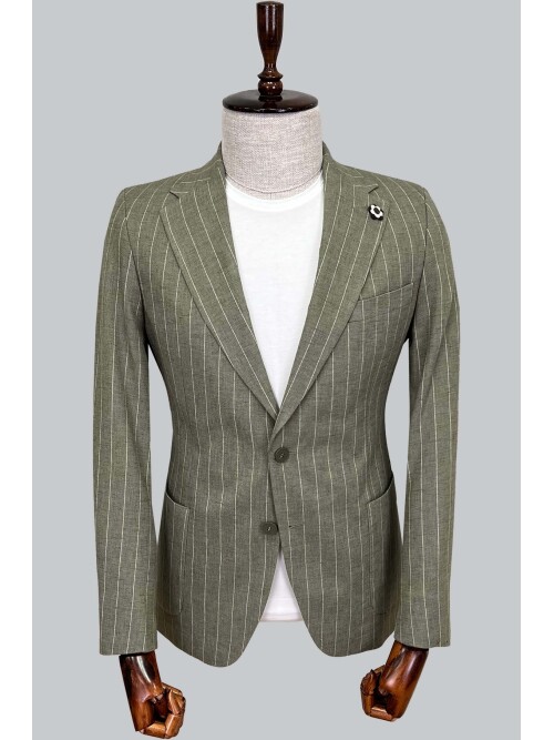 SUIT SARTORIA GREEN JACKET 4361