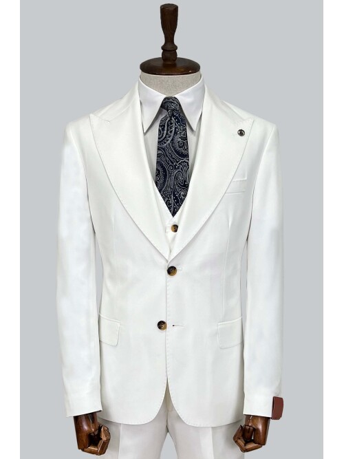 SUIT SARTORIA WHITE SUIT 2378