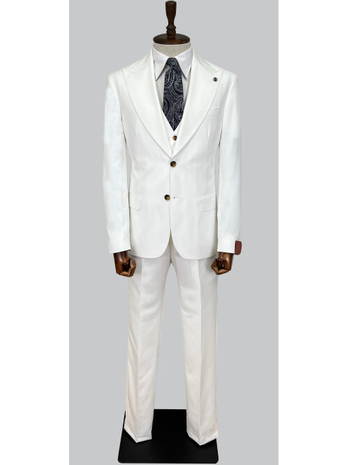 SUIT SARTORIA WHITE SUIT 2378