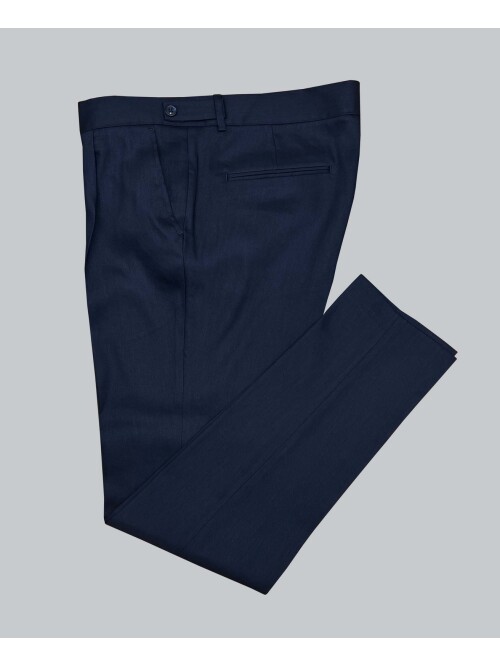 SUIT SARTORIA LINEN NAVY BLUE SUIT 2396