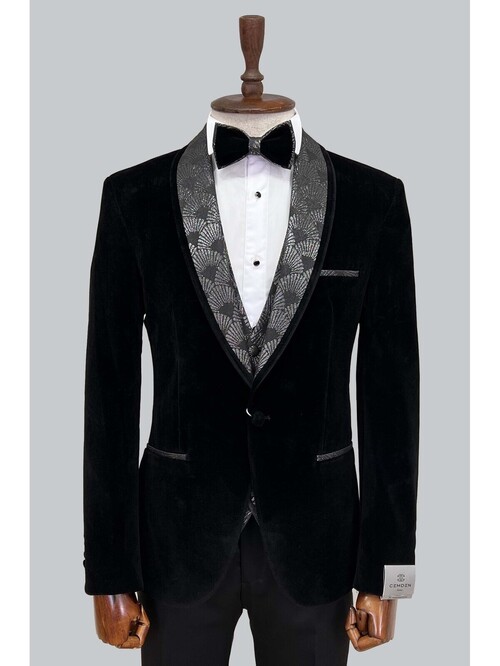 Cemden DAMATLIK SİYAH 5324