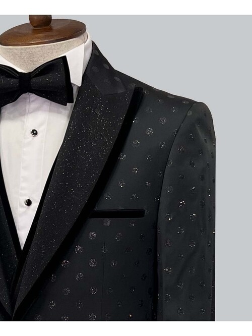 SUIT SARTORIA SİYAH DAMATLIK 5388