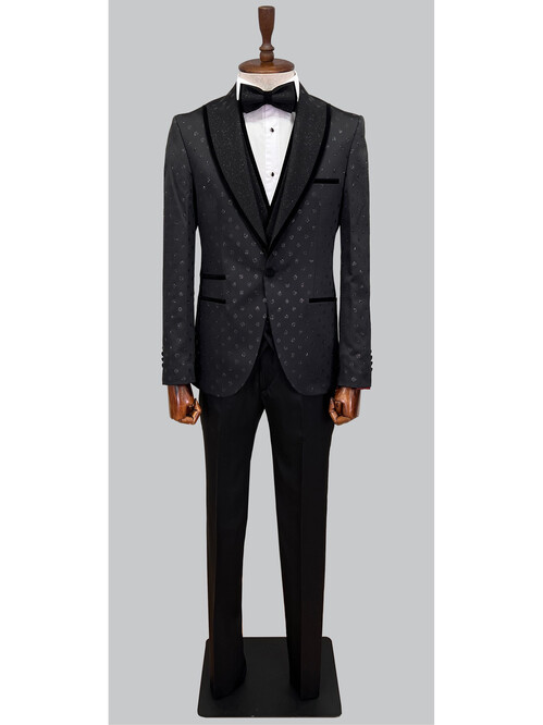 SUIT SARTORIA SİYAH DAMATLIK 5388