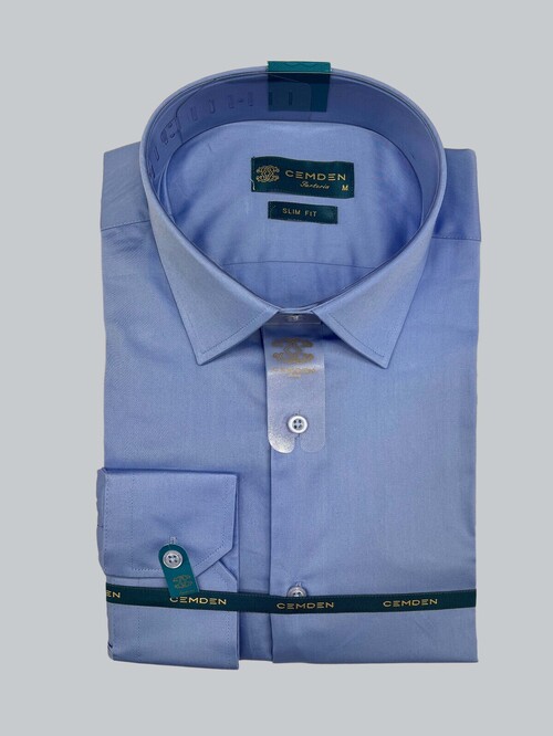 Cemden SHIRT LIGHT BLUE 6036