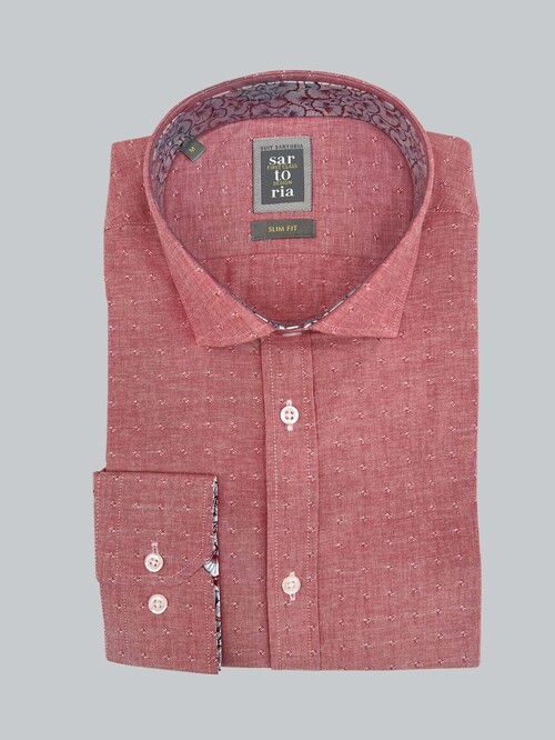 Cemden PINK RED SHIRT 6045