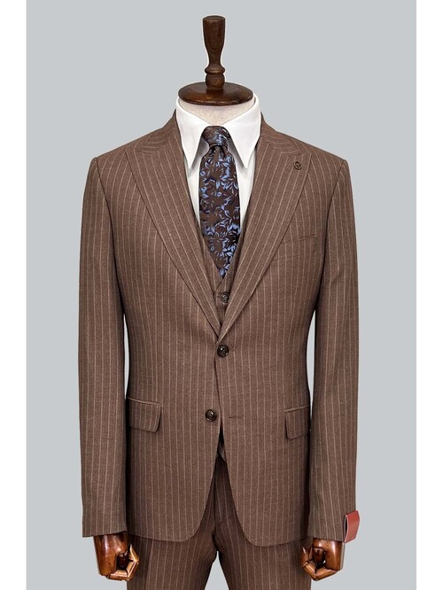 SUIT SARTORIA LIGHT BROWN SUIT 2346