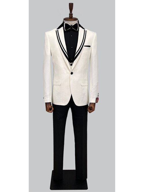 SUIT SARTORIA WHITE TUXEDO 5064