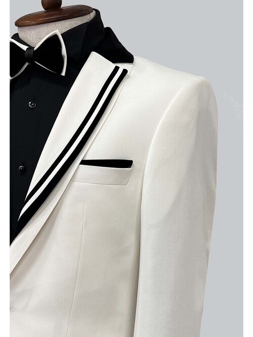SUIT SARTORIA WHITE TUXEDO 5064