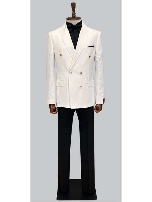 SUIT SARTORIA BEYAZ DAMATLIK 5454