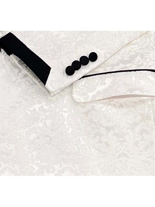 SUIT SARTORIA WHITE TUXEDO 5497