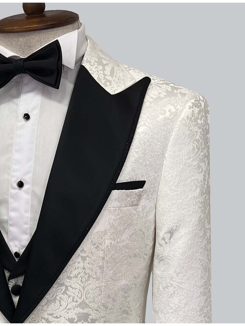 SUIT SARTORIA WHITE TUXEDO 5497