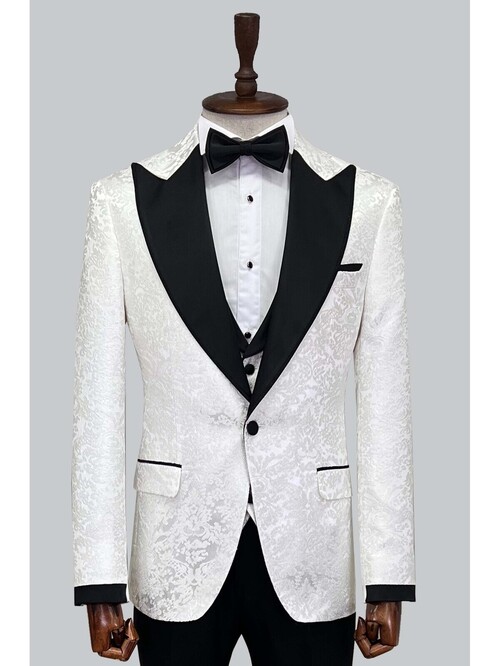 SUIT SARTORIA WHITE TUXEDO 5497