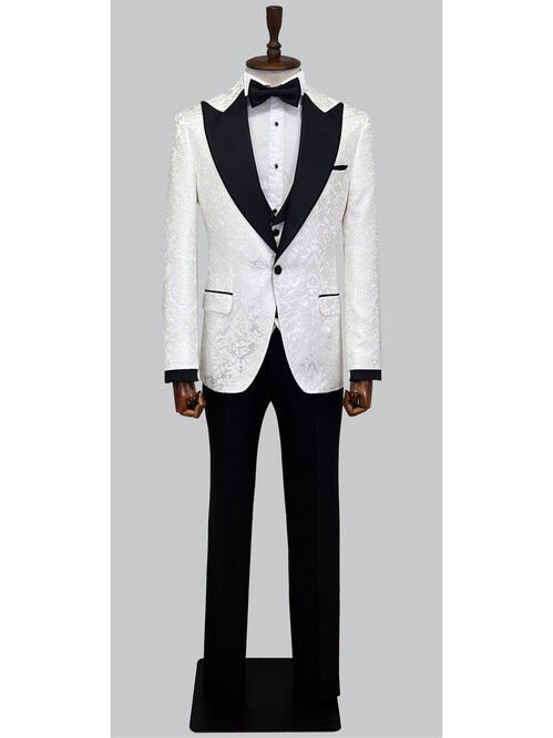 SUIT SARTORIA WHITE TUXEDO 5497
