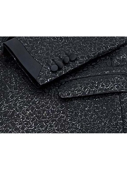 SUIT SARTORIA BLACK TUXEDO 5497