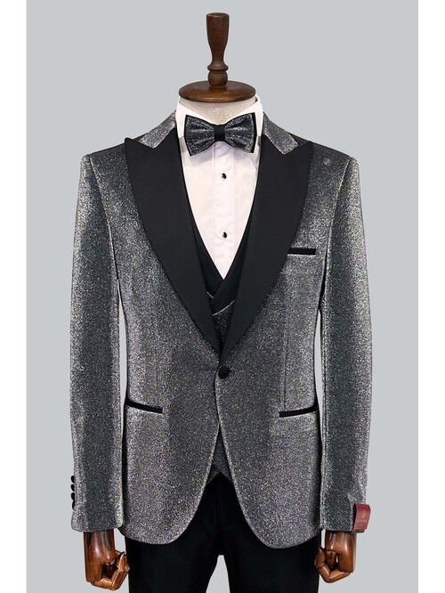 SUIT SARTORIA GREY TUXEDO 5498