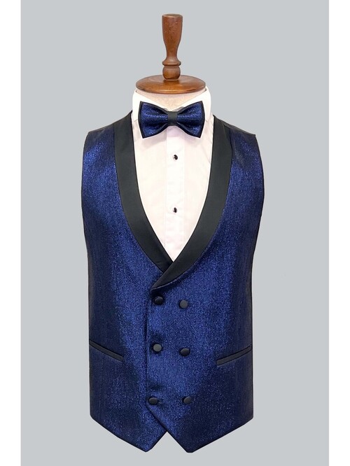 SUIT SARTORIA NAVY BLUE TUXEDO 5498