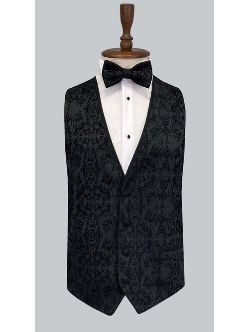 SUIT SARTORIA BLACK TUXEDO 5308