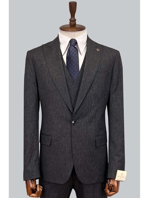 SUIT SARTORIA DARK BROWN SUIT 2246
