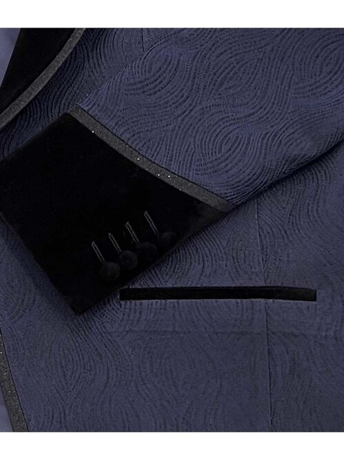 SUIT SARTORIA NAVY BLUE HIJAB SUIT 5499