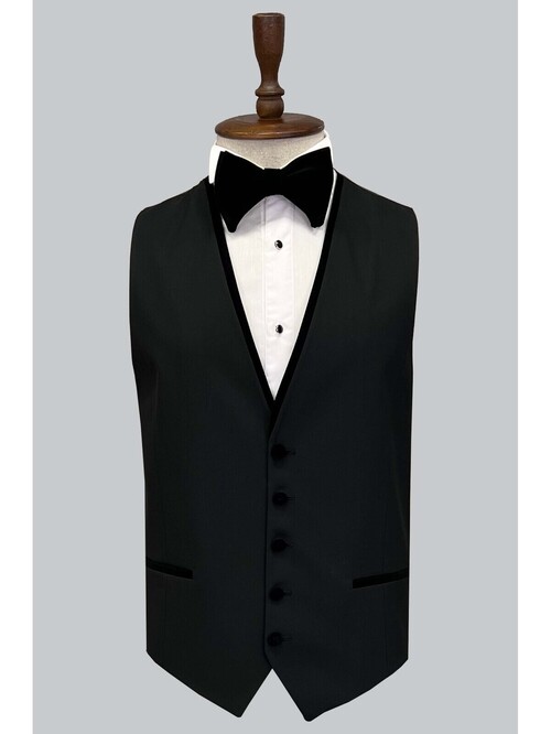 SUIT SARTORIA BLACK TUXEDO 5329
