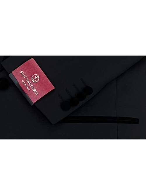 SUIT SARTORIA BLACK TUXEDO 5458